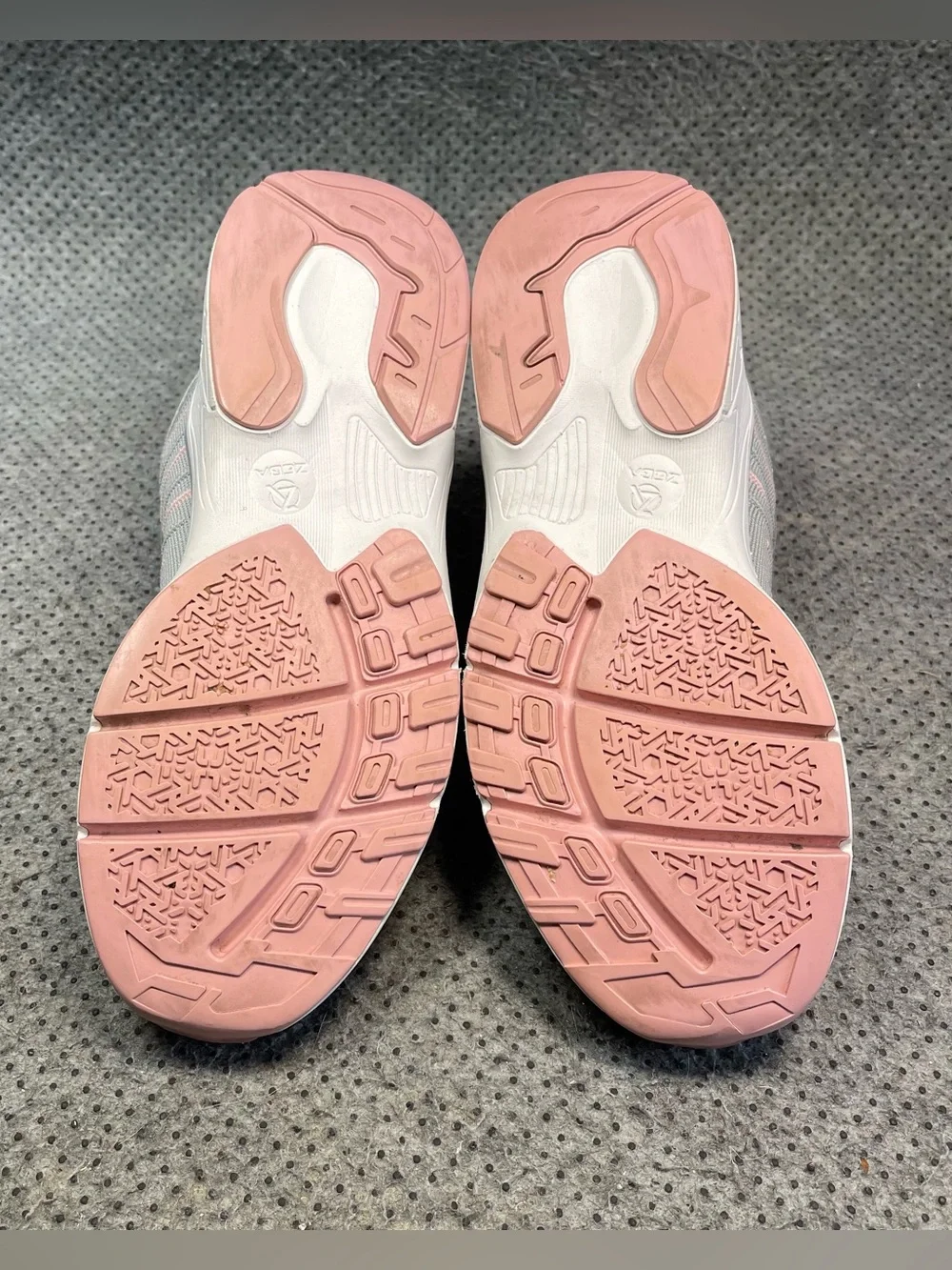 Zeba Hands Free Gray Pink Slip On Shoes Size 10 Women’s